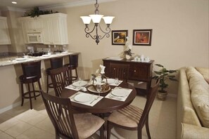 Dining area
