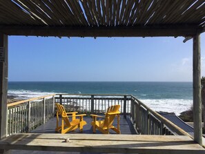 View from the upstairs lounge.