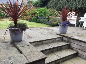 Private rear garden