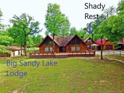 The Shady Rest, your vacation home with patio just 2 blocks from Lake Eufaula