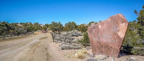 The Entrance to Pueblo Encantado