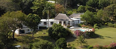 Private Villa on 5 Acres overlooking Caribbean Sea