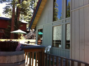 Front house and deck