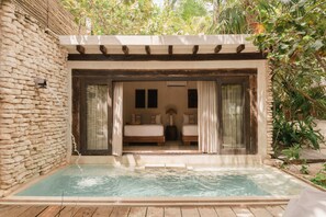 Pool area.