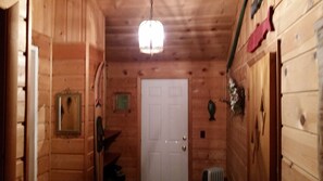 View from inside entry door