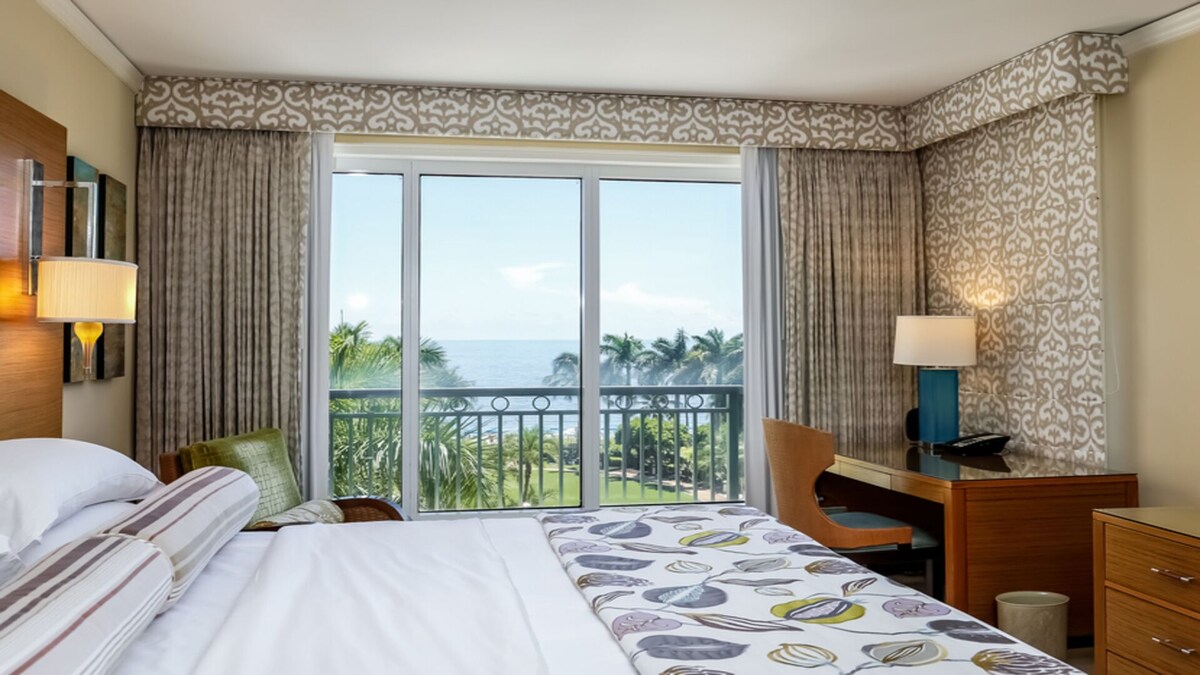 Located at Ritz-Carlton Key Biscayne Gorgeous Oceanfront One Bedroom Suite