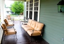 Lots of seating for everyone on the porch
