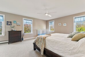 Another view of the primary bedroom