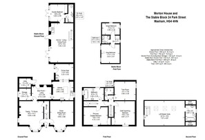 Morton House and The Stable Block - layout plan