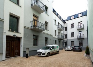 Fassade der Unterkunft