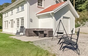 outside