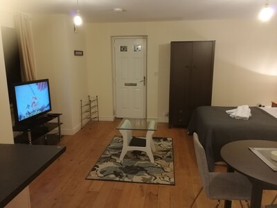 Comfy Apartment 3 set up to be a home away from home with all the necessaries