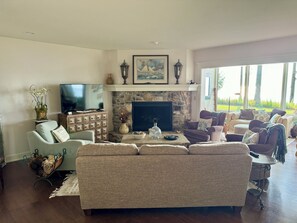 Living Room/ Sleeping Porch