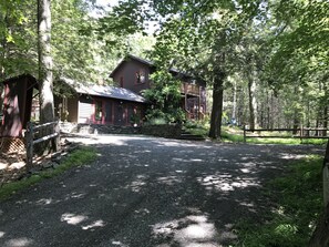 Front of house from the driveway