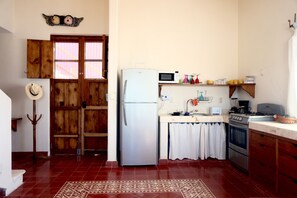 Full kitchen. 