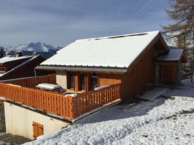 Chalet 5 habitaciones, en las pistas, escuela de esquí y tiendas  
