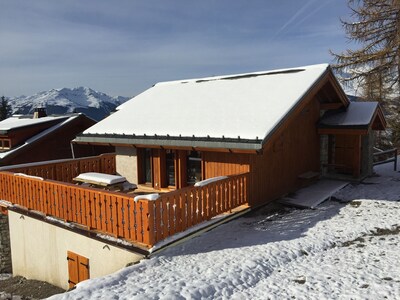 Chalet 5 habitaciones, en las pistas, escuela de esquí y tiendas  