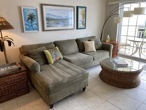 Comfortable and roomy sofa sectional - lots of natural light