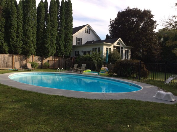 In ground pool open May- mid October