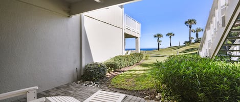 Pathway to the Shore - Just steps from your door you’ll cross the boardwalk and feel the warm, smooth sands between your toes.