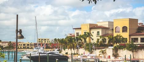 View from the apartment to the Marina of Cap Cana