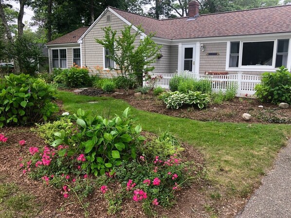 The front of our "Cape House"