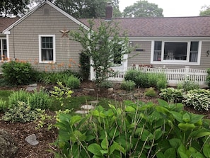 Another view of the front of our home