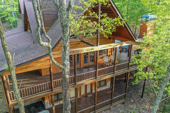 Aerial View Showcasing The Summit's 3 Levels