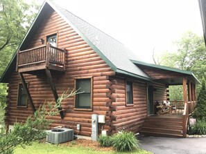 Back of the cabin 
