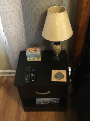 Nightstand/end table in master bedroom 