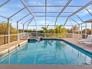 Expansive pool area 