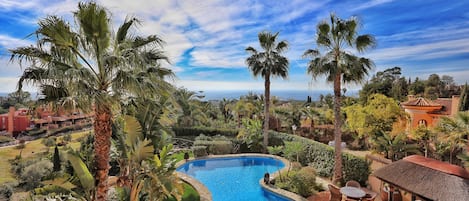 View from master bedroom towards the coast.