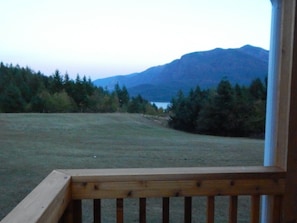 Front porch view - evening