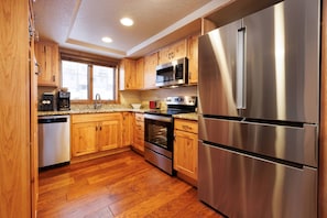 All new stainless steel appliances in 2021