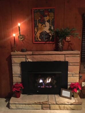 gas fireplace