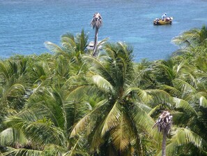 Local fisherman attending his boat