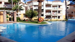 Pool used by few residents so you will have it for your own most of the time