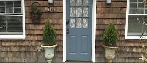 Vintage front door