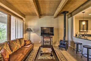 Living Room | Wood-Burning Stove