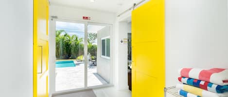 Entry to backyard and pool