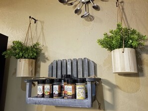 Courtesy Spice Rack in Kitchen