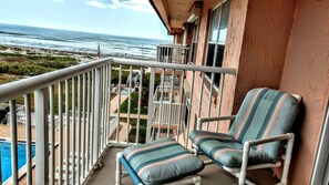 Each unit has a private balcony 