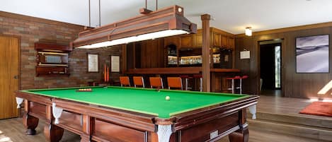 Our games room is perfect for friends and families to unwind.
