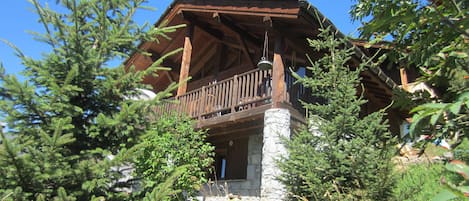 chalet in summer 