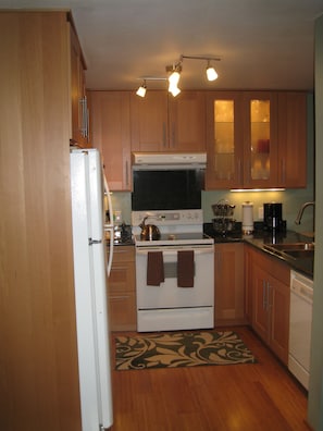 Kitchen from entry way
