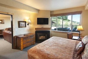 The bedrooms are luxurious and elegant