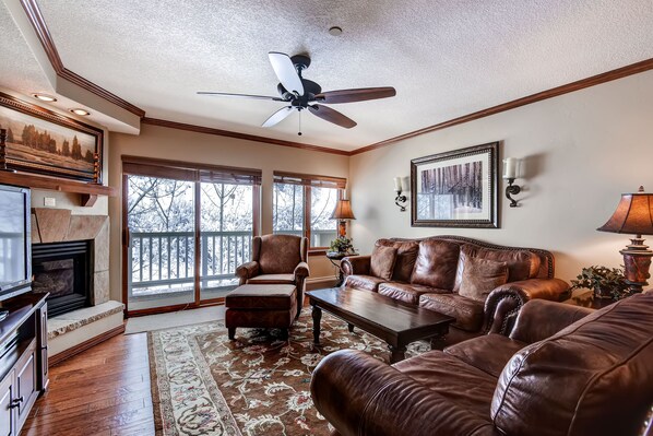 Enjoy the warm and cozy decor.