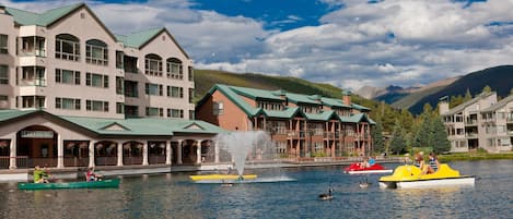 There are a ton of water-based activities in Keystone during the summer