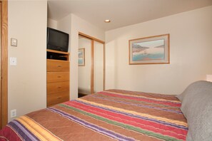 The bedrooms feature comfortable beds