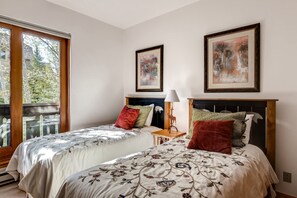 Get a good night's sleep in the comfortable beds